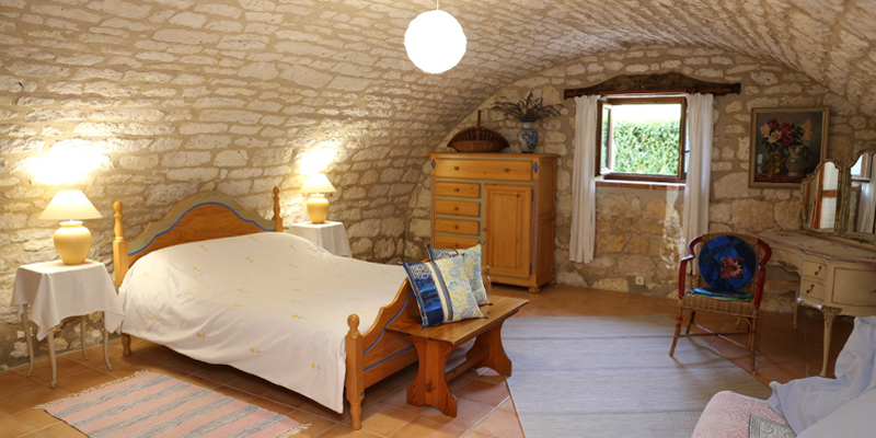 cave bedroom